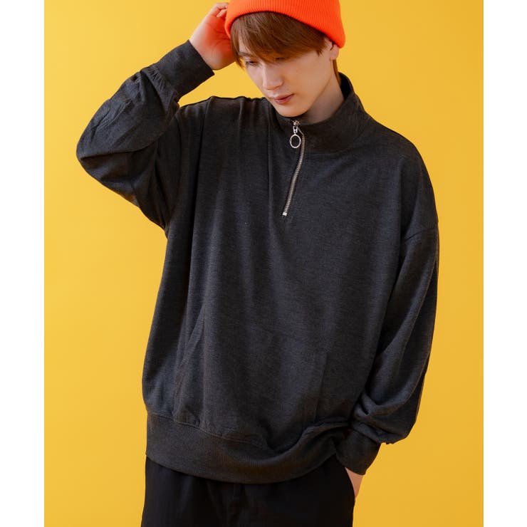 杢チャコール | トレーナー メンズ ライトスウェット | improves