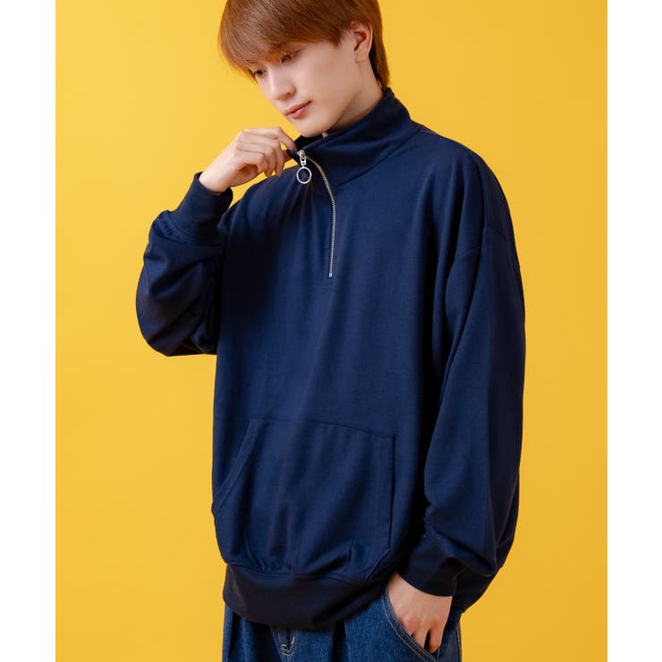 ネイビー | トレーナー メンズ ライトスウェット | improves