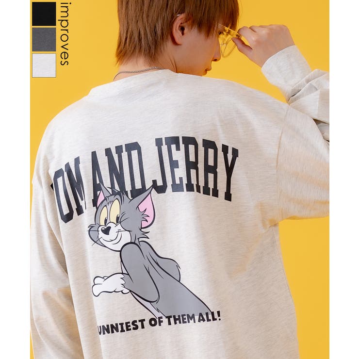 長袖Tシャツ メンズ TOM&JERRY | improves | 詳細画像1 
