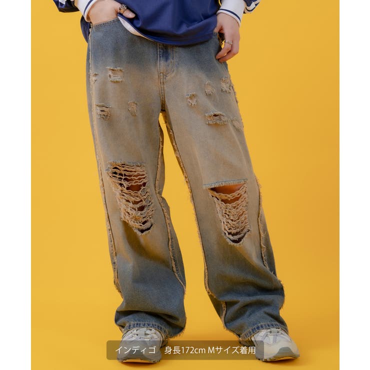 デニムパンツ メンズ レディース | improves | 詳細画像2 