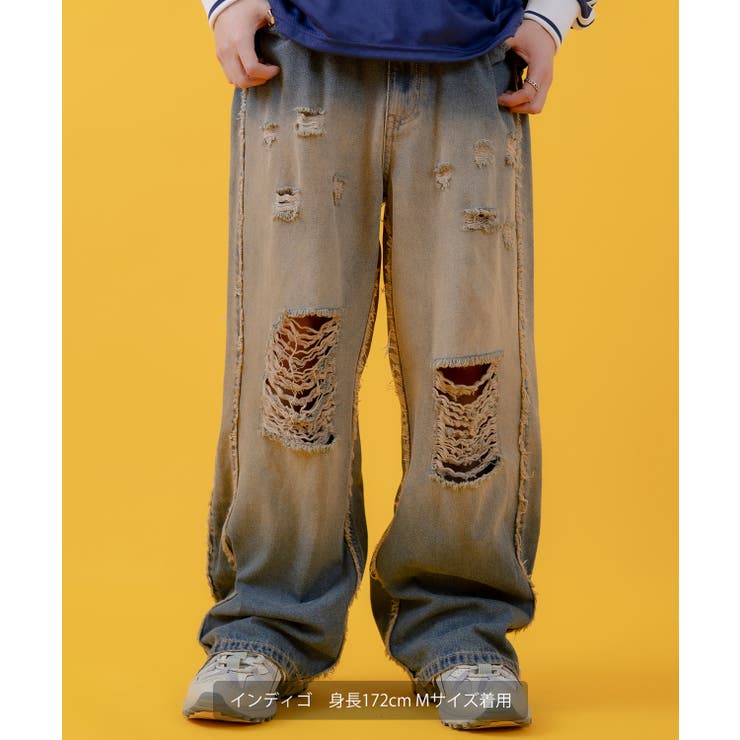 デニムパンツ メンズ レディース | improves | 詳細画像3 