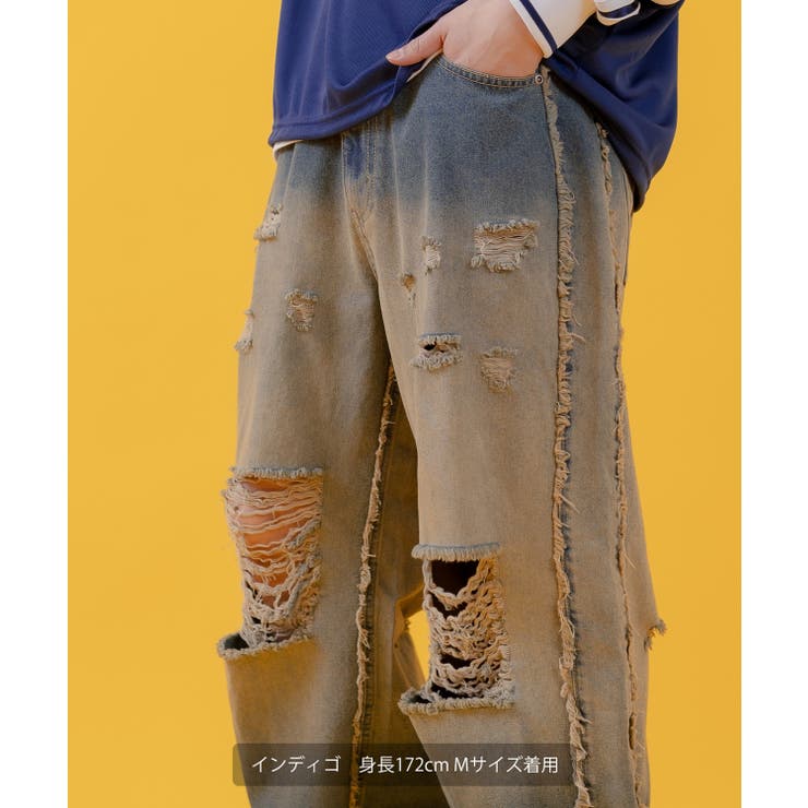 デニムパンツ メンズ レディース | improves | 詳細画像4 