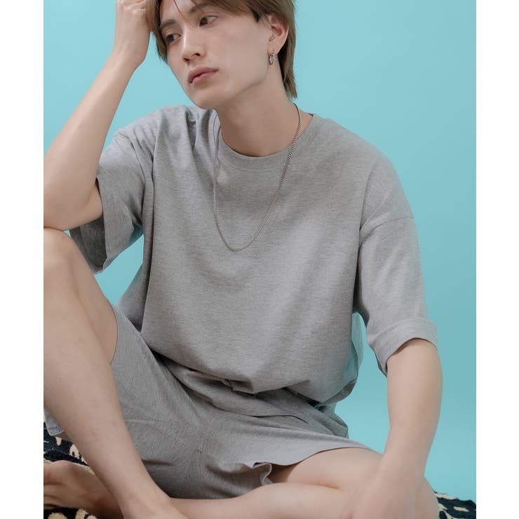 杢グレー | セットアップ Tシャツ メンズ | improves