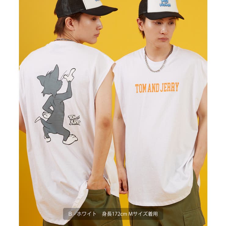 ノースリーブTシャツ メンズ TOM&JERRY | improves | 詳細画像8 