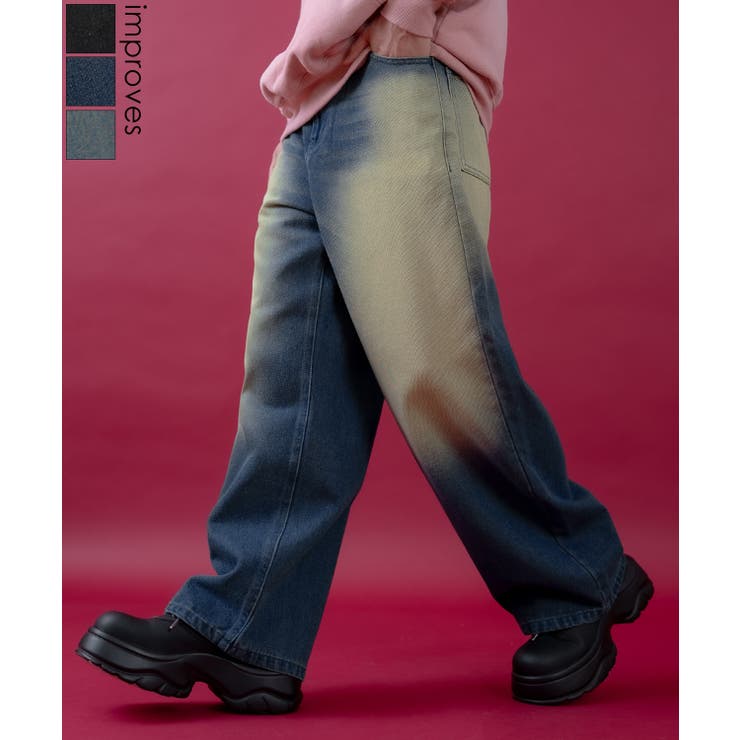 デニムパンツ メンズ レディース | improves | 詳細画像1 