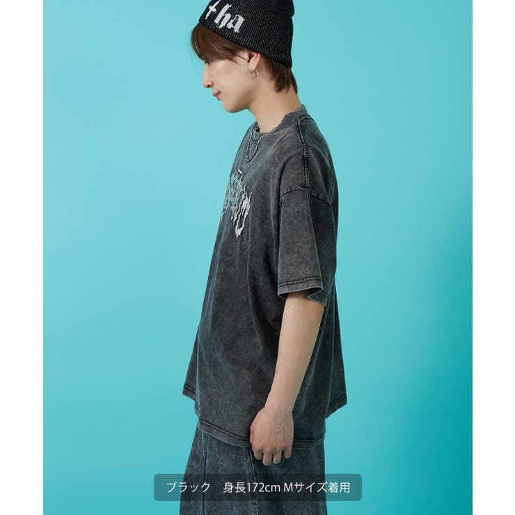 Tシャツ メンズ ウォシュド加工 | improves | 詳細画像3 