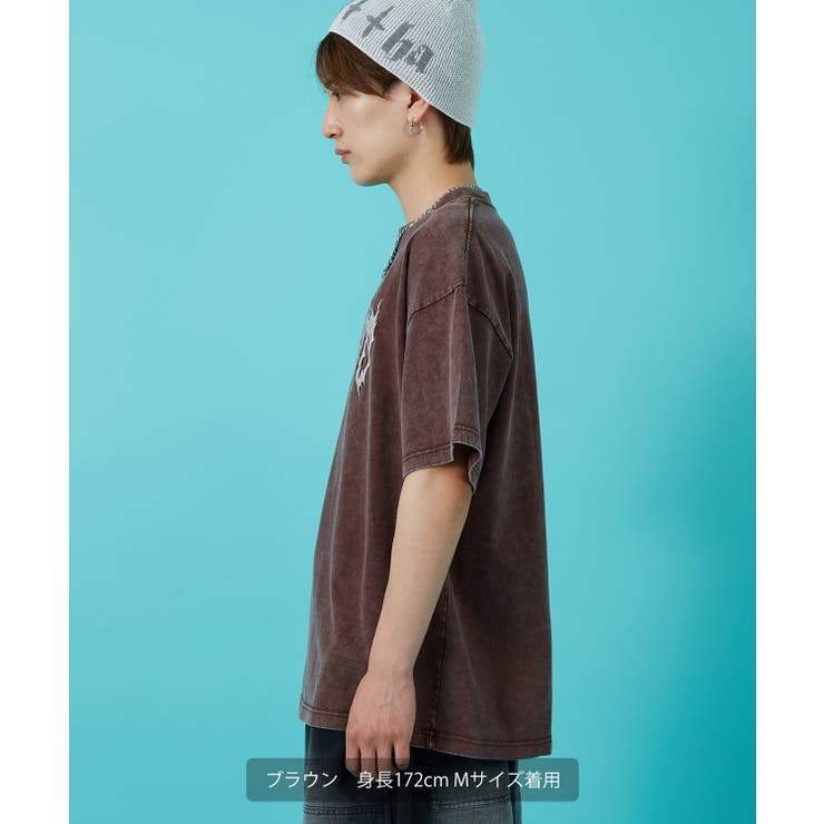 Tシャツ メンズ ウォシュド加工 | improves | 詳細画像8 