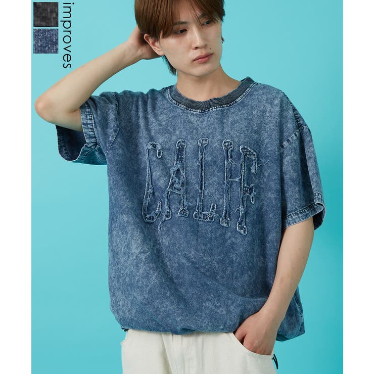 Tシャツ メンズ ウォシュド加工 | improves | 詳細画像1 