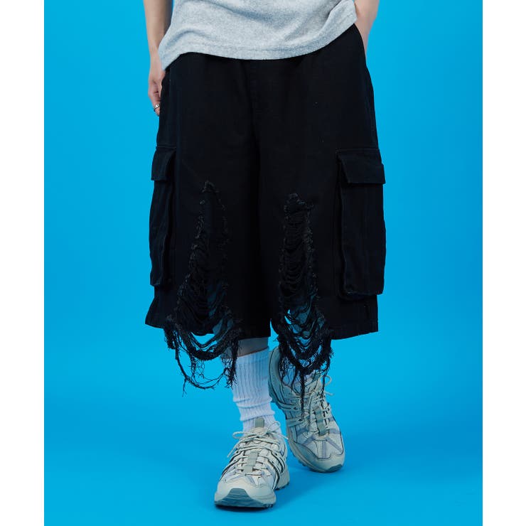 ブラック | カーゴパンツ メンズ レディース | improves