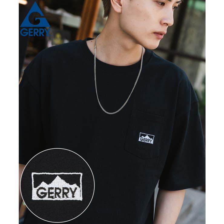 ブラック | 半袖Tシャツ メンズ GERRY | improves