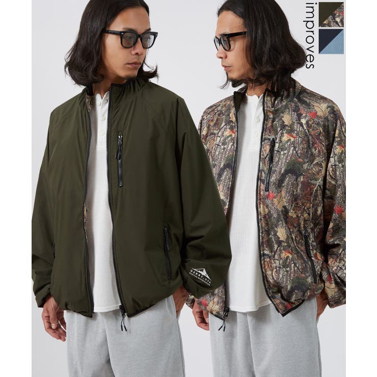 リバーシブル ブルゾン メンズ | improves | 詳細画像1 