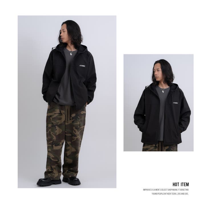 マウンテンパーカー メンズ GERRY | improves | 詳細画像4 