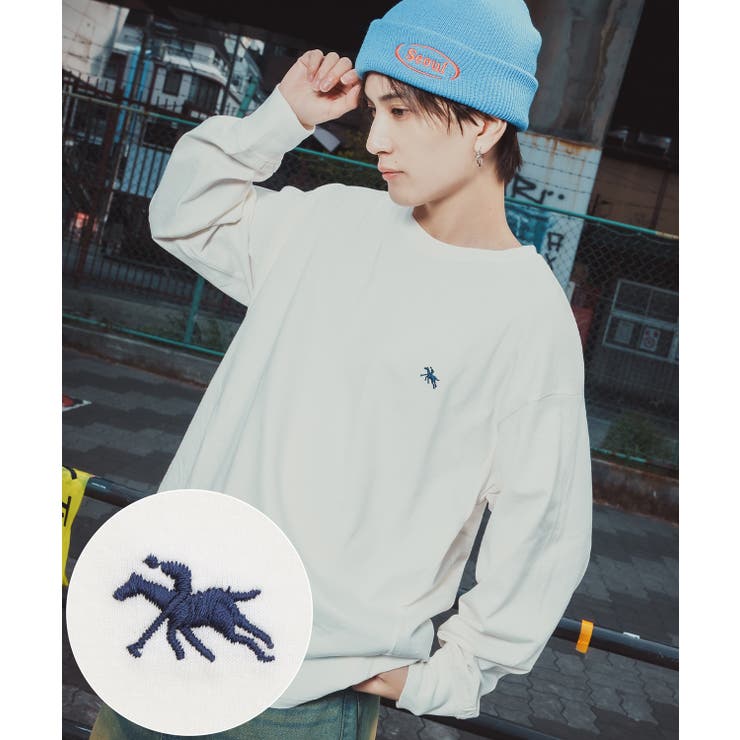 ホワイト | 長袖Tシャツ メンズ POLOCHAMPS | improves
