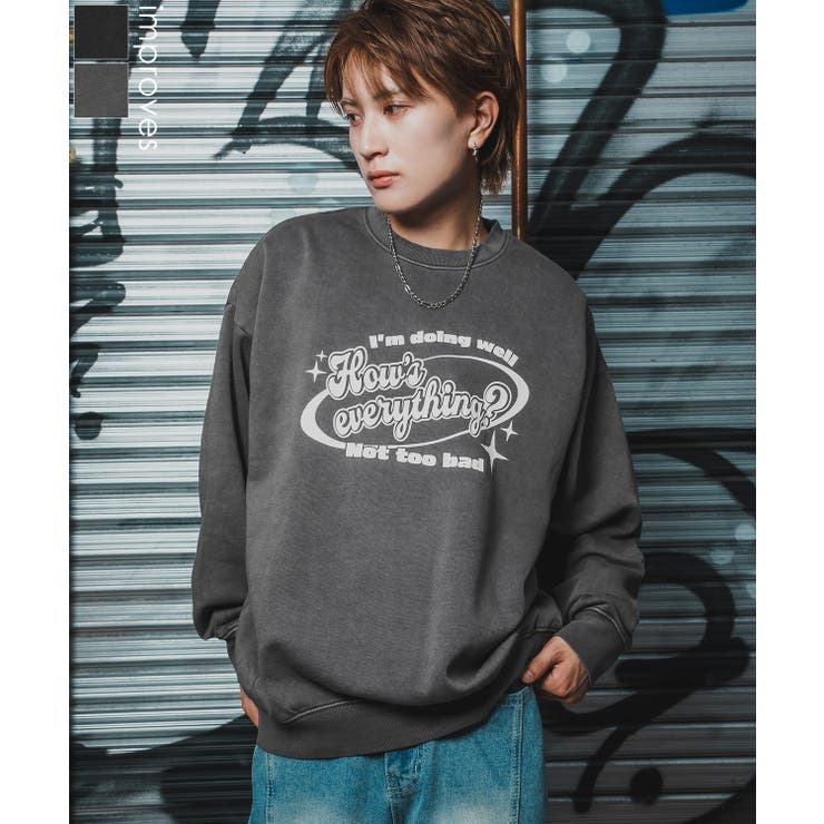 トレーナー メンズ CVC | improves | 詳細画像1 