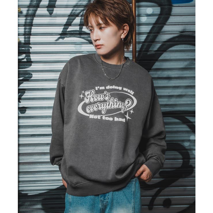 ピグメントブラック | トレーナー メンズ CVC | improves