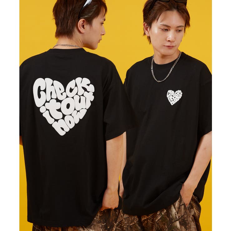 ブラック | 半袖 Tシャツ メンズ | improves