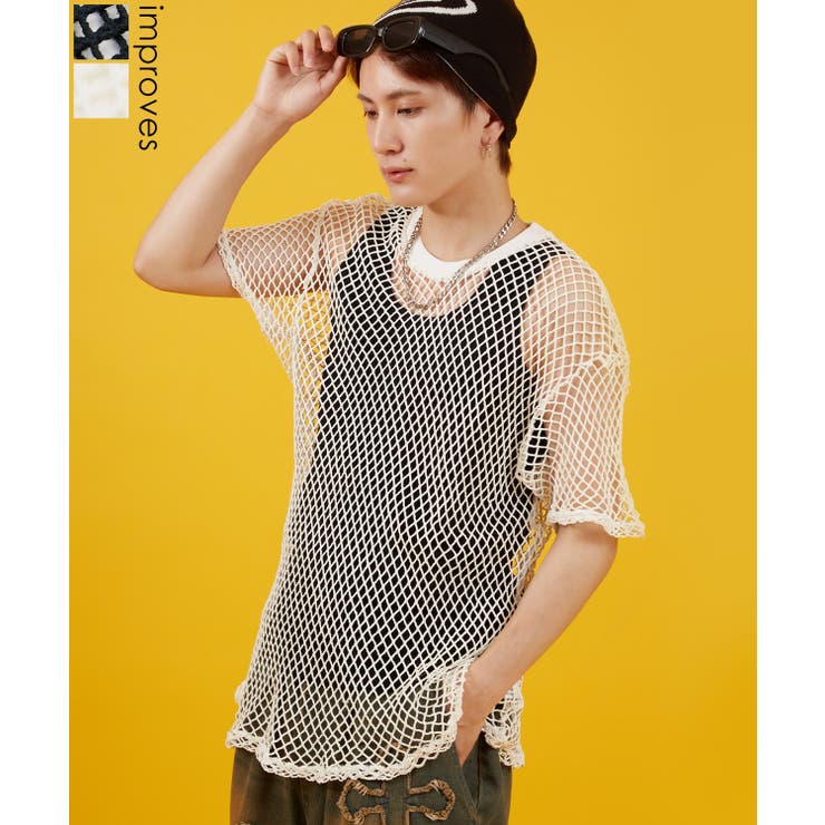 メッシュTシャツ メンズ レディース | improves | 詳細画像1 