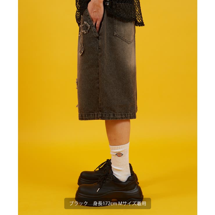 デニムパンツ メンズ クロスパッチ | improves | 詳細画像8 