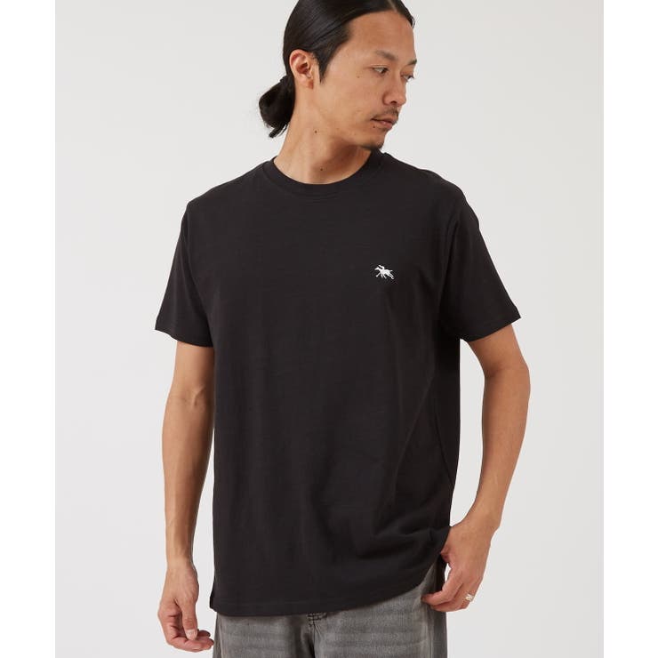 ブラック | 半袖Tシャツ メンズ POLO | improves