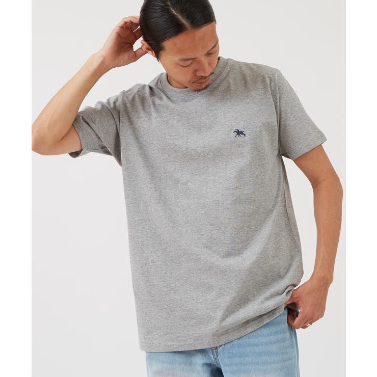杢グレー | 半袖Tシャツ メンズ POLO | improves