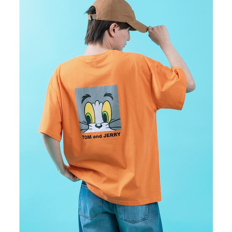 Ｂ‐オレンジ | 半袖Tシャツ メンズ TOM&JERRY | improves