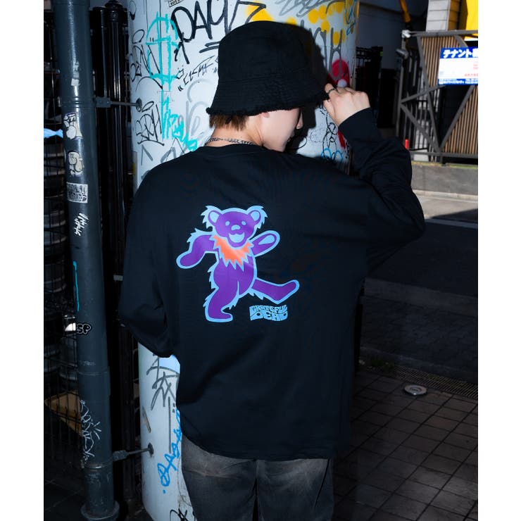 ブラック | 長袖Tシャツ メンズ GRATEFUL | improves