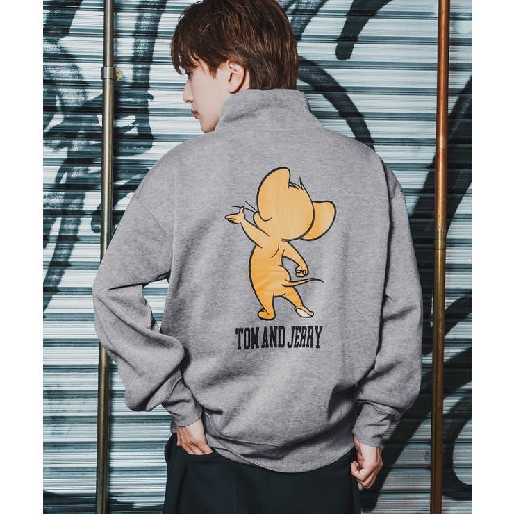 杢グレー | トレーナー メンズ TOM&JERRY | improves