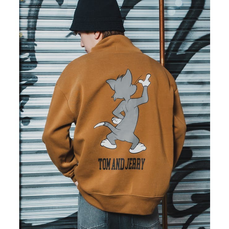 キャメル | トレーナー メンズ TOM&JERRY | improves