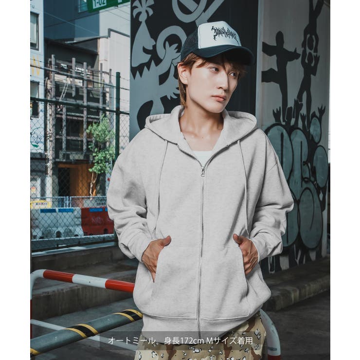 ジップパーカー メンズ レディース | improves | 詳細画像2 