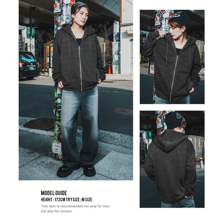 ジップパーカー メンズ レディース | improves | 詳細画像12 