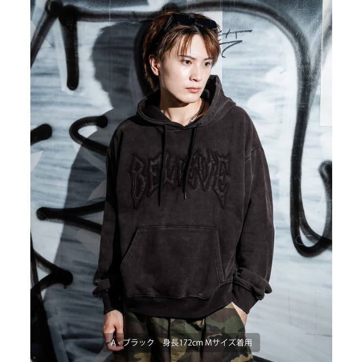 パーカー メンズ 刺しゅう | improves | 詳細画像2 