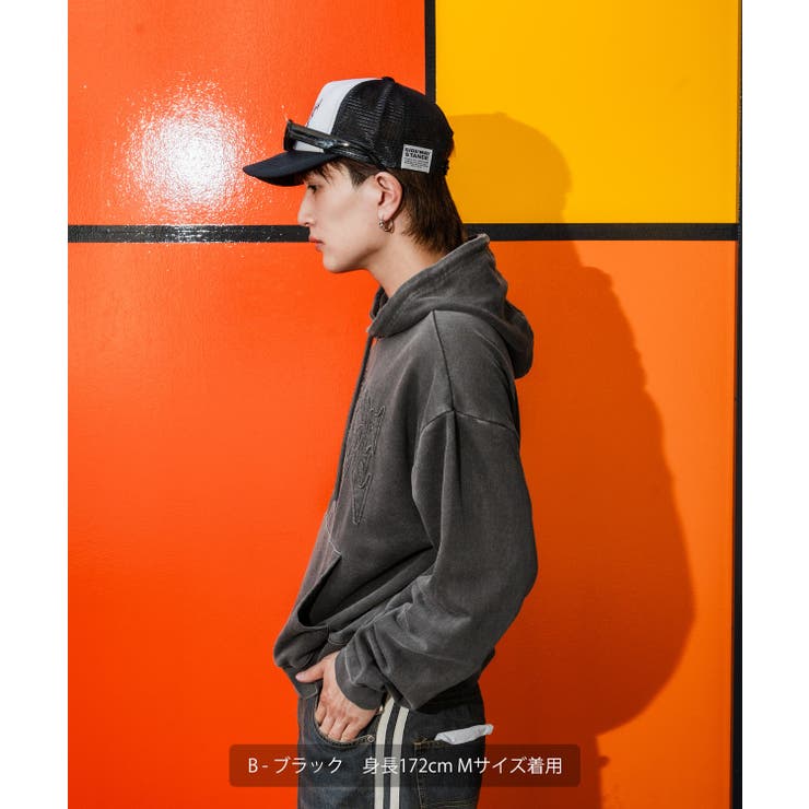 パーカー メンズ 刺しゅう | improves | 詳細画像10 