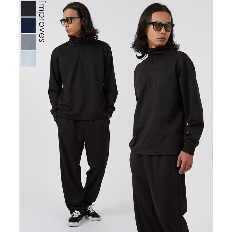 セットアップ メンズ ハーフジップ | improves | 詳細画像1 