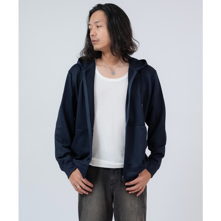 ネイビー | パーカー メンズ スウェット | improves