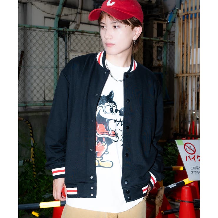 ブラック | ブルゾン メンズ スムース | improves