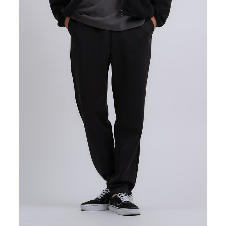 ブラック×ブラック | ジョガーパンツ メンズ ライン | improves