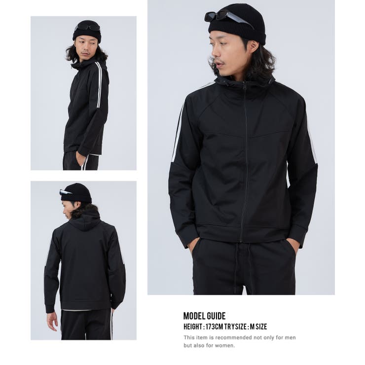 トラックジャケット サイドライン メンズ | improves | 詳細画像5 