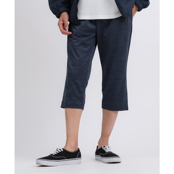 ネイビー | クロップドパンツ メンズ 7分丈 | improves