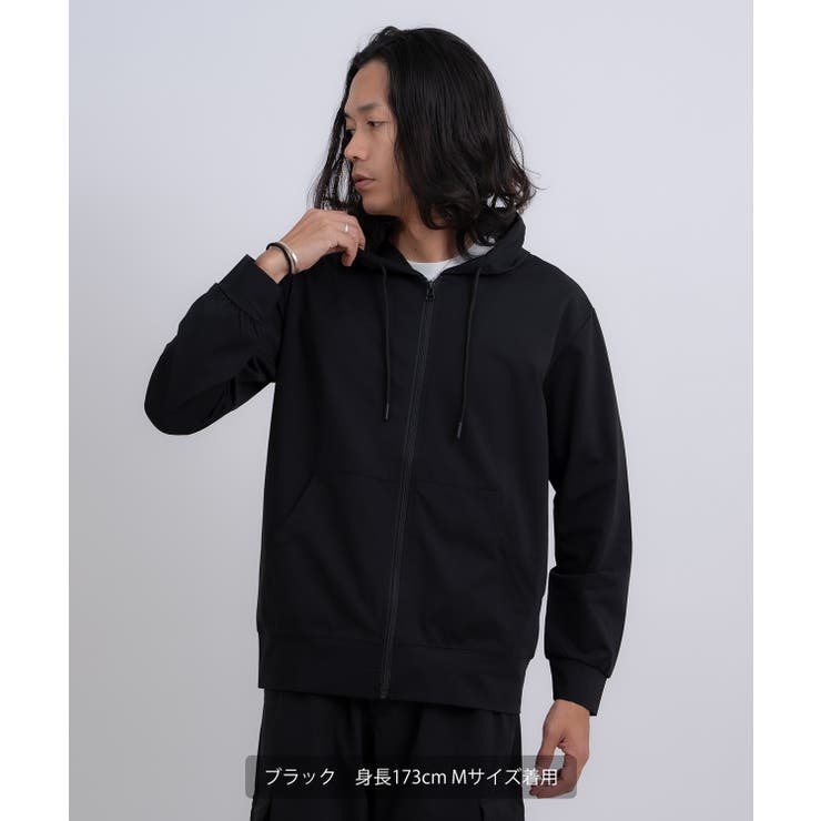パーカー メンズ ジップアップ | improves | 詳細画像2 
