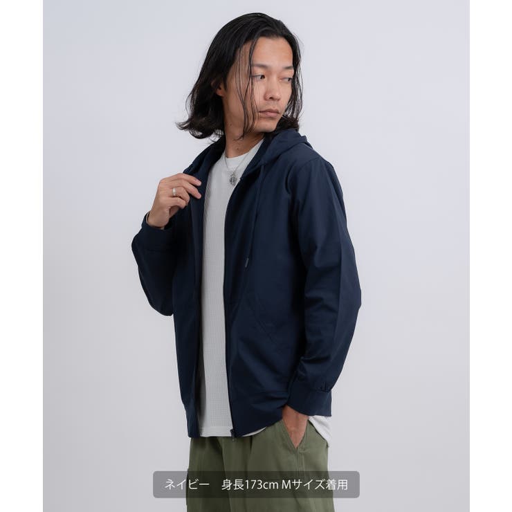 パーカー メンズ ジップアップ | improves | 詳細画像13 