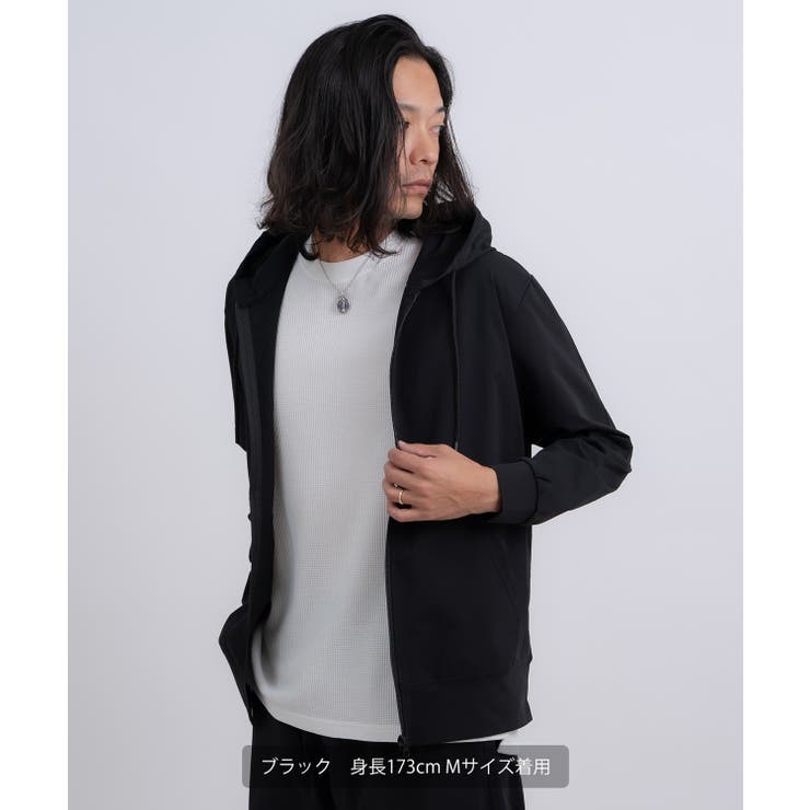 パーカー メンズ ジップアップ | improves | 詳細画像3 