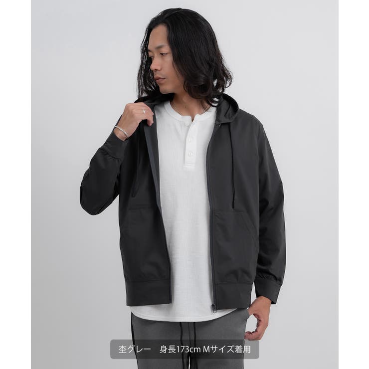 パーカー メンズ ジップアップ | improves | 詳細画像7 