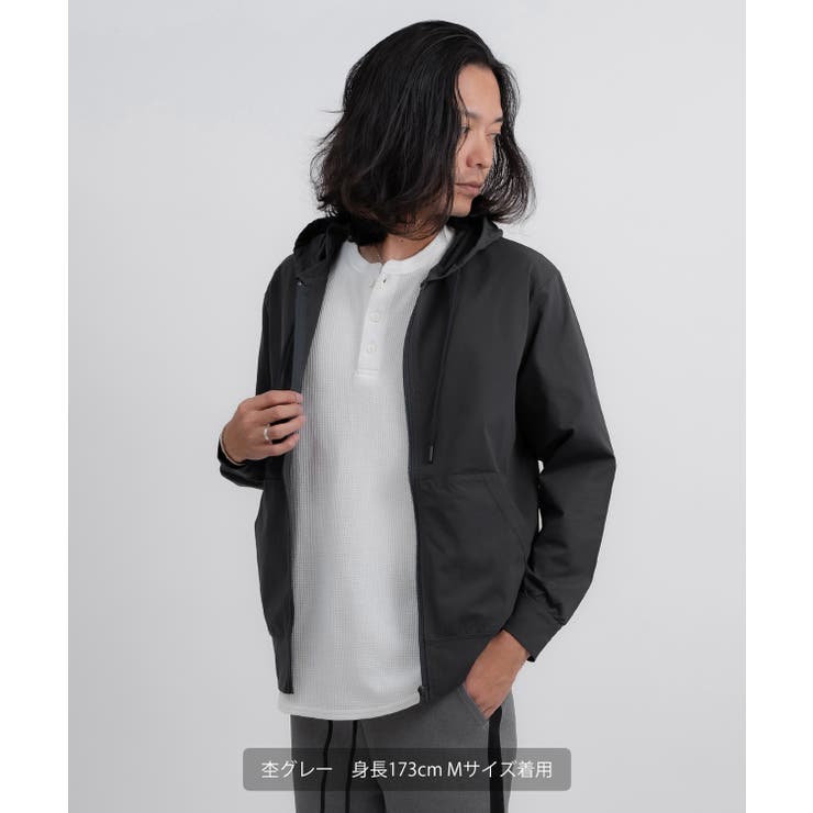 パーカー メンズ ジップアップ | improves | 詳細画像8 