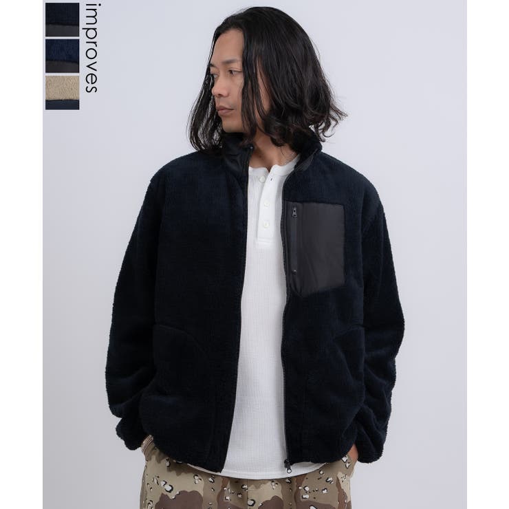 ブルゾン メンズ スタンドカラー | improves | 詳細画像1 