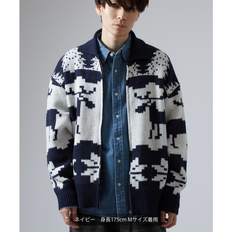 セーター メンズ ノルディック柄 | improves | 詳細画像7 