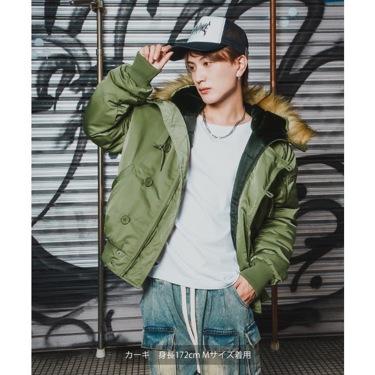 ミリタリージャケット メンズ N | improves | 詳細画像6 