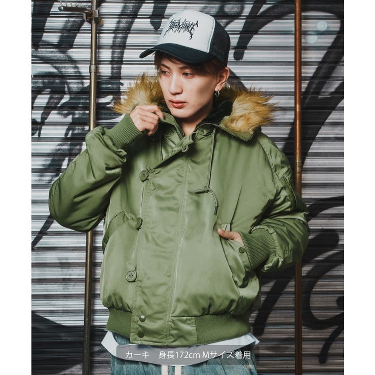 ミリタリージャケット メンズ N | improves | 詳細画像7 