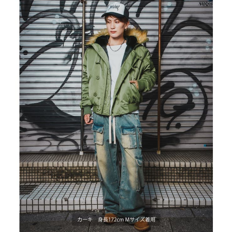 ミリタリージャケット メンズ N | improves | 詳細画像9 