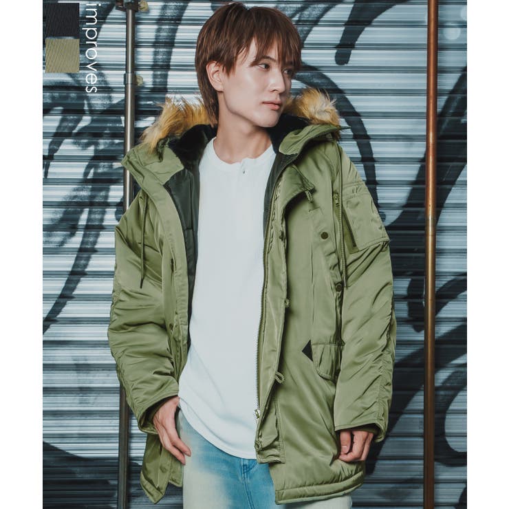 ミリタリージャケット メンズ N | improves | 詳細画像1 