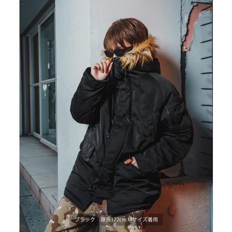 ミリタリージャケット メンズ N | improves | 詳細画像4 